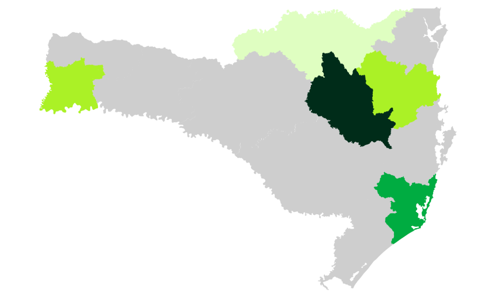 Regionais Envolvidas